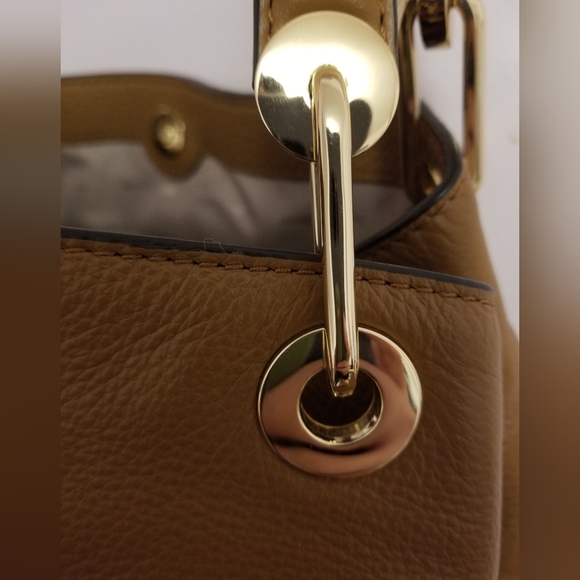 Michael Kors Pebbled Leather Shoulder Bag - Picture 7 of 7
